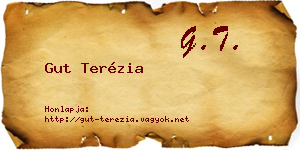 Gut Terézia névjegykártya